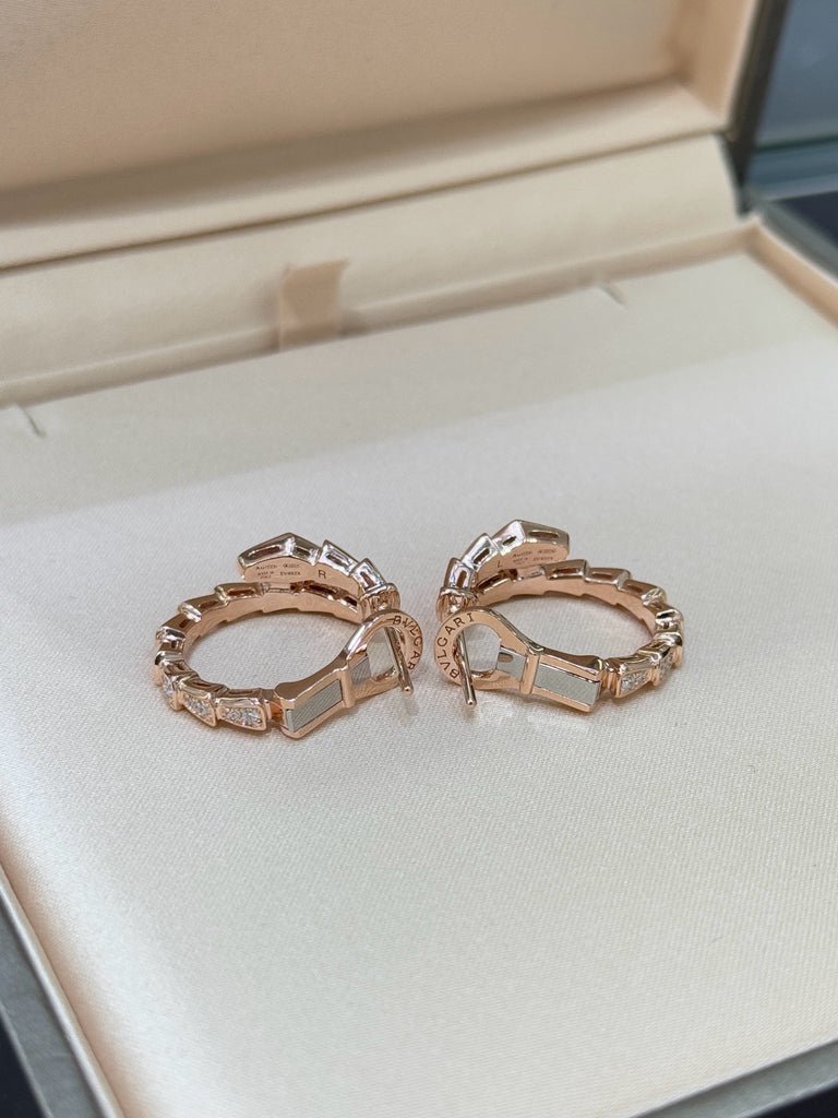 불가리 / 세르펜티 바이퍼 이어링 18K