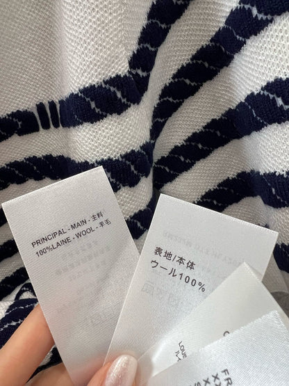루이비통 / 네크리스 자가드 니트 쇼트 탑 티셔츠