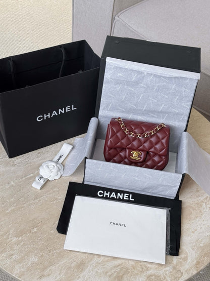 샤넬 / cf17 미니 클래식 백