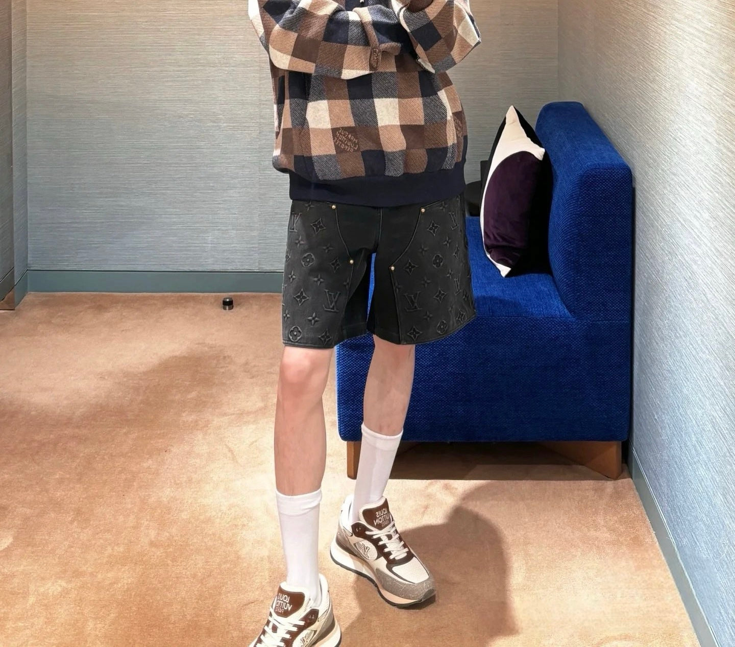 루이비통 / 데님 워크에어 쇼츠