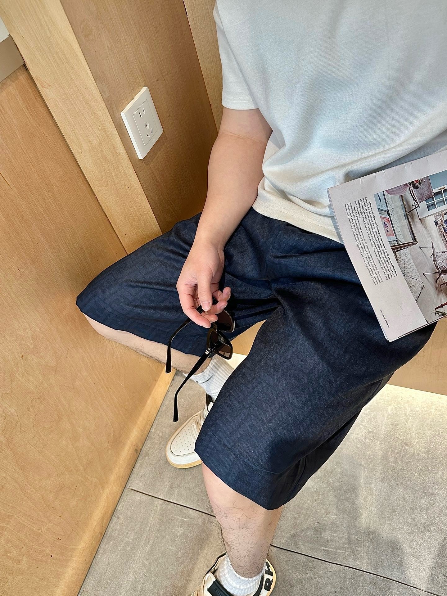 펜디 / FF 패턴 쇼트 팬츠