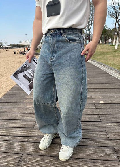 로에베 / 오버 와이드 데님 팬츠