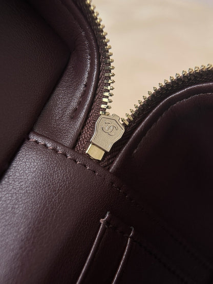 샤넬 / 25k lp 체인 코스메틱 케이스