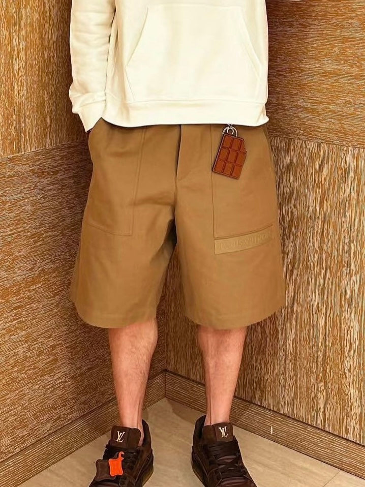 루이비통 / LV 로고 패치 밴딩 쇼츠
