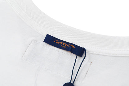 루이비통 / LV 핸드 프린팅 로고 티셔츠