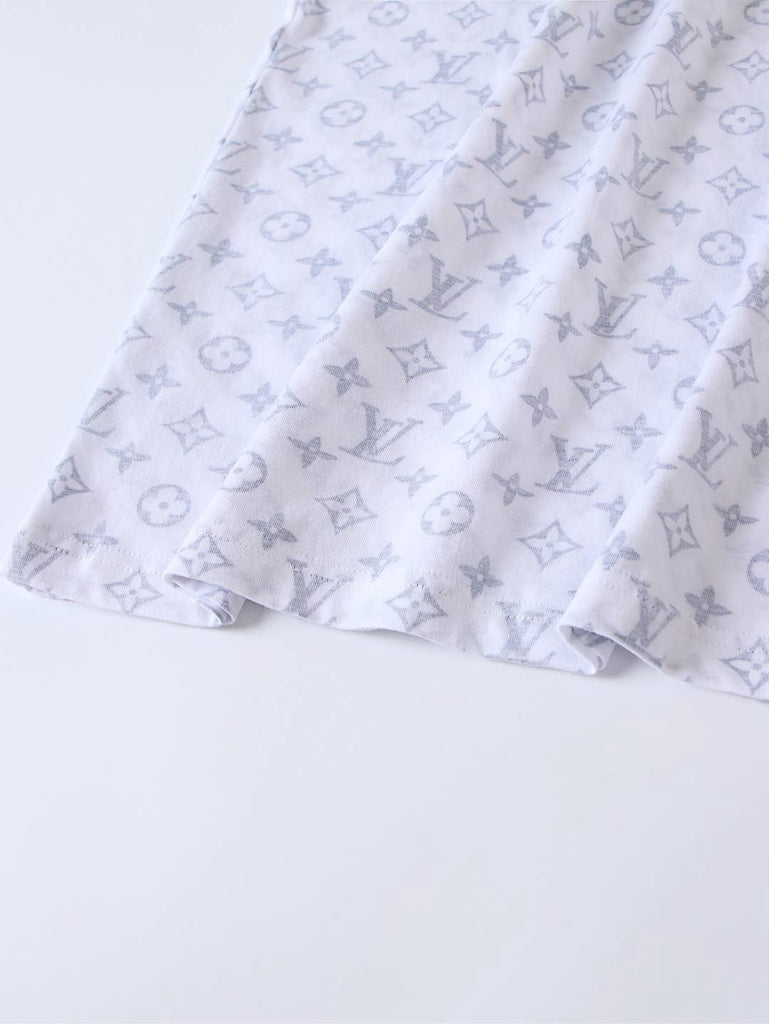 루이비통 / LV 체인 모노그램 패턴 쇼트 티셔츠