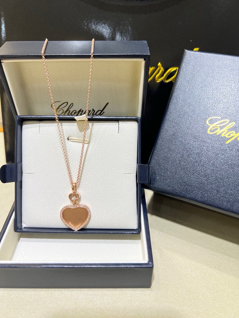 쇼파드 / 해피 하트 네크리스 18K