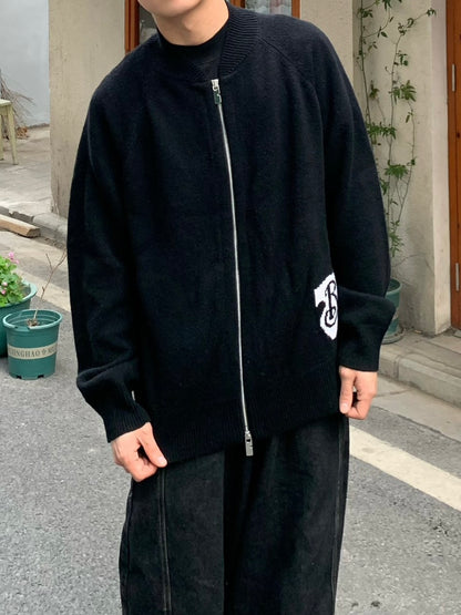 버버리 / 자수 로고 집업 자켓