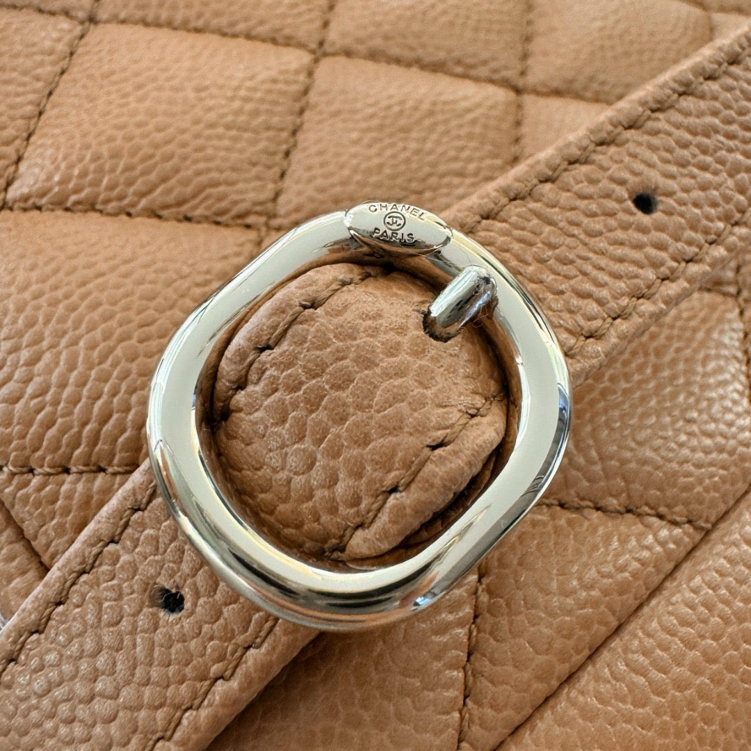 샤넬 / 듀마 백팩 투포켓 골드 스몰 23P