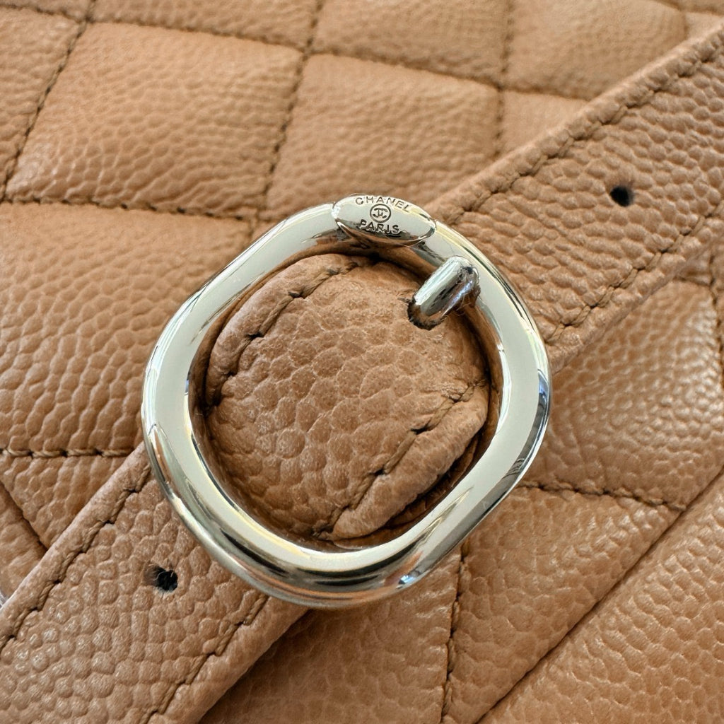 샤넬 / 듀마 백팩 투포켓 골드 스몰 23P