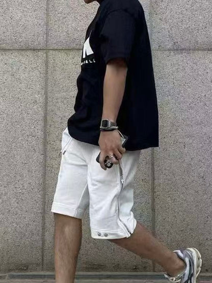 크롬하츠 / 체인 지퍼 쇼츠