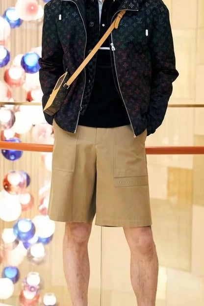 루이비통 / LV 로고 패치 밴딩 쇼츠