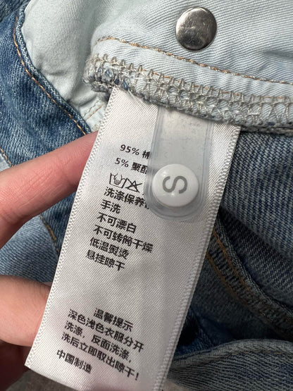 로에베 / 쓰리버튼 잉크젯 데님 팬츠