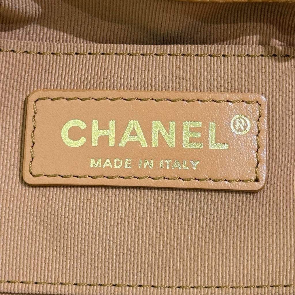 샤넬 / 듀마 백팩 투포켓 골드 스몰 23P