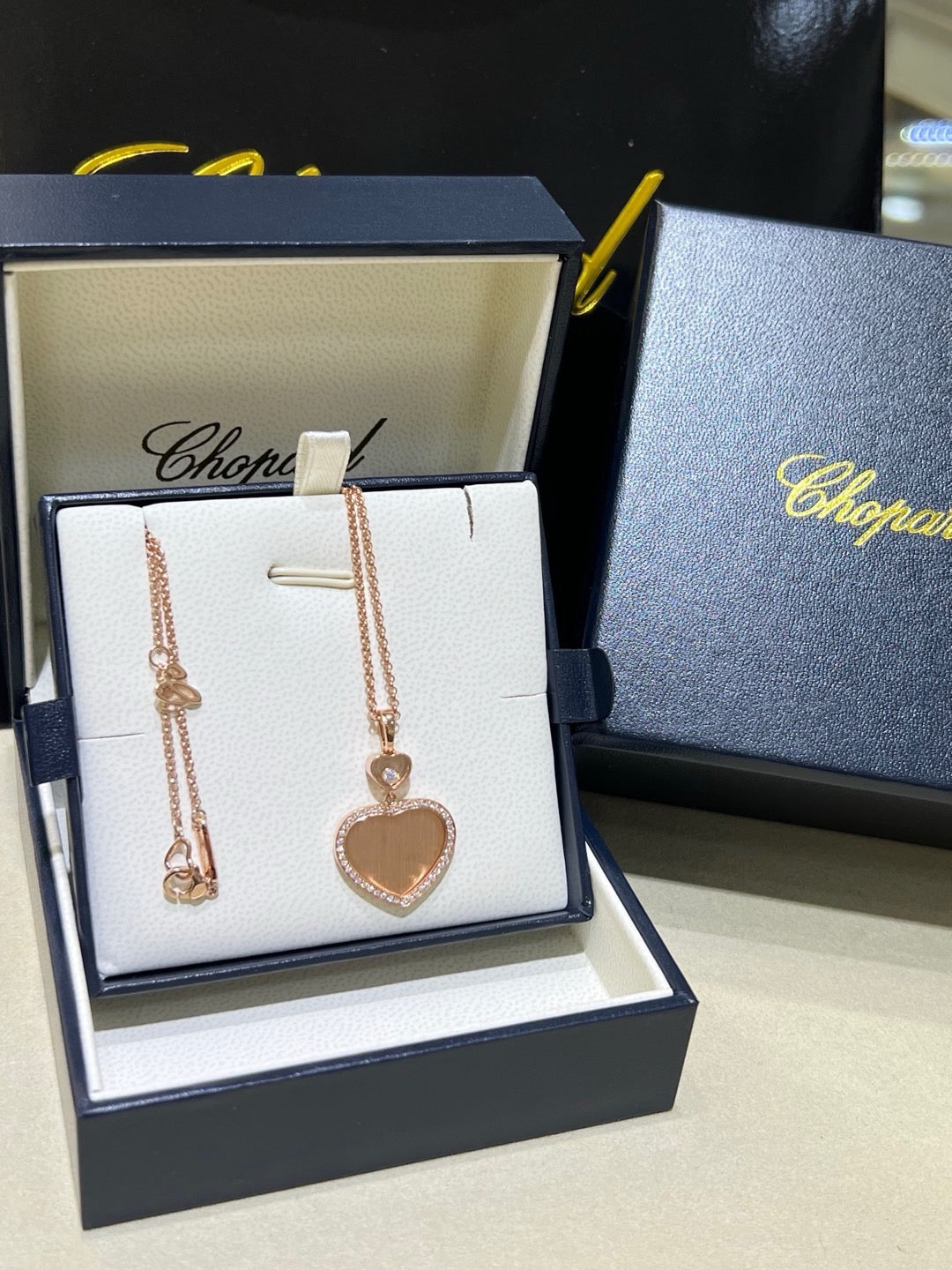 쇼파드 / 해피 하트 네크리스 18K