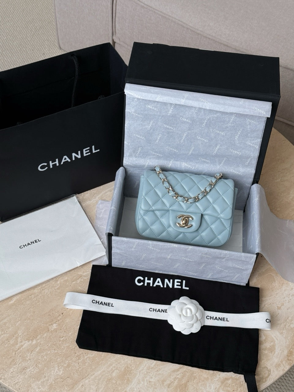 샤넬 / cf17 미니 클래식 백