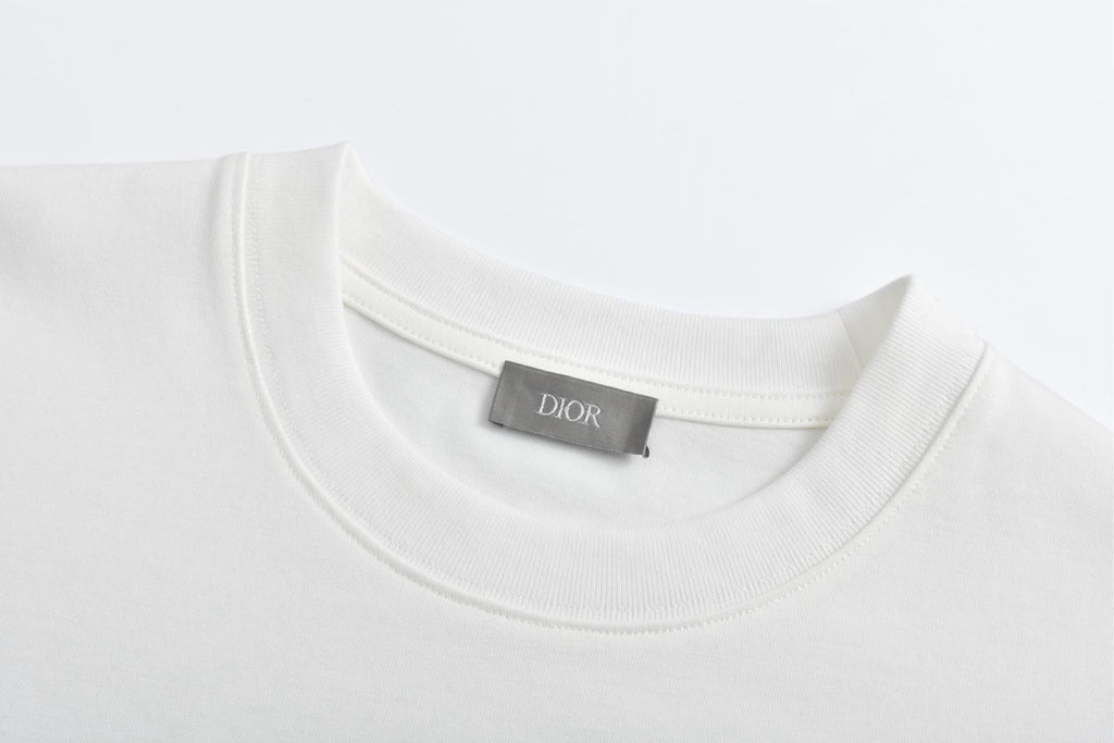 디올 / DIOR AND KAWS 티셔츠, 캐주얼 핏