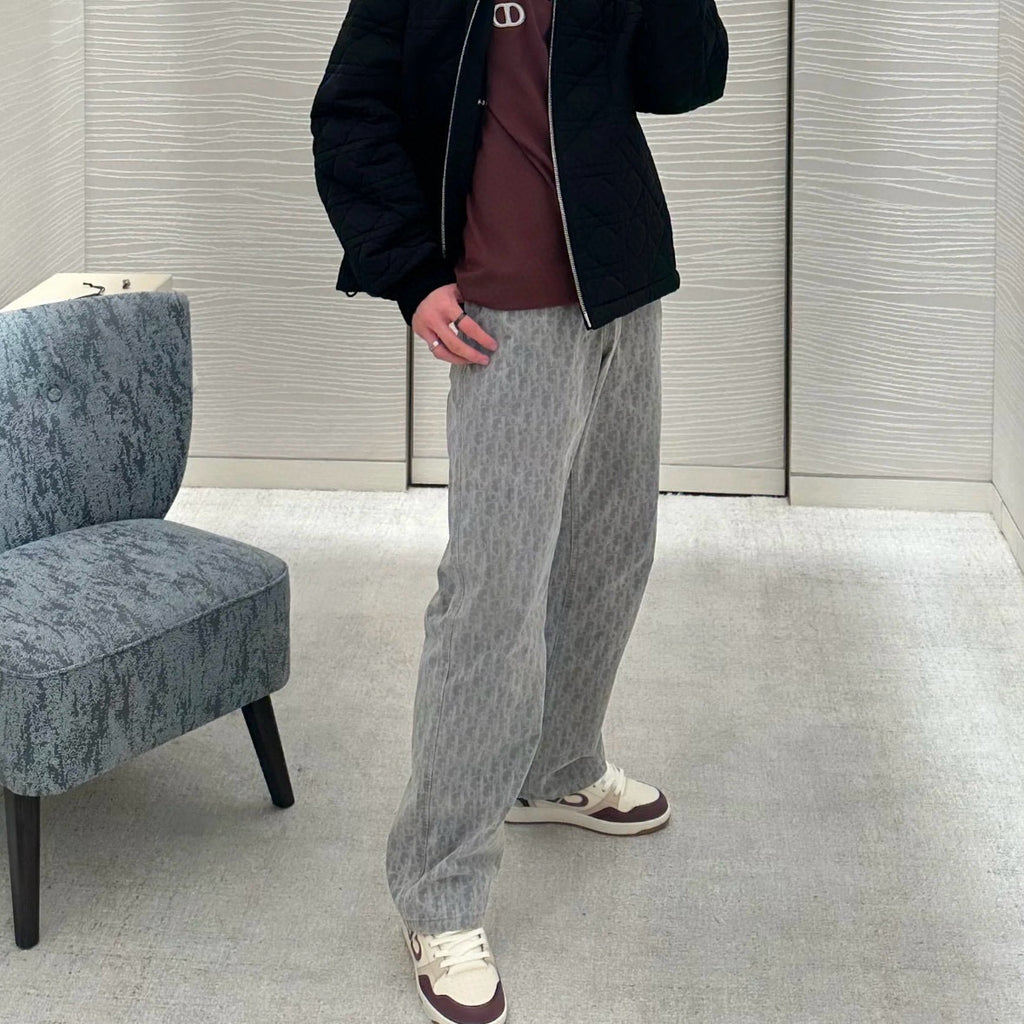 디올 / 오블리크 코튼 데님 팬츠