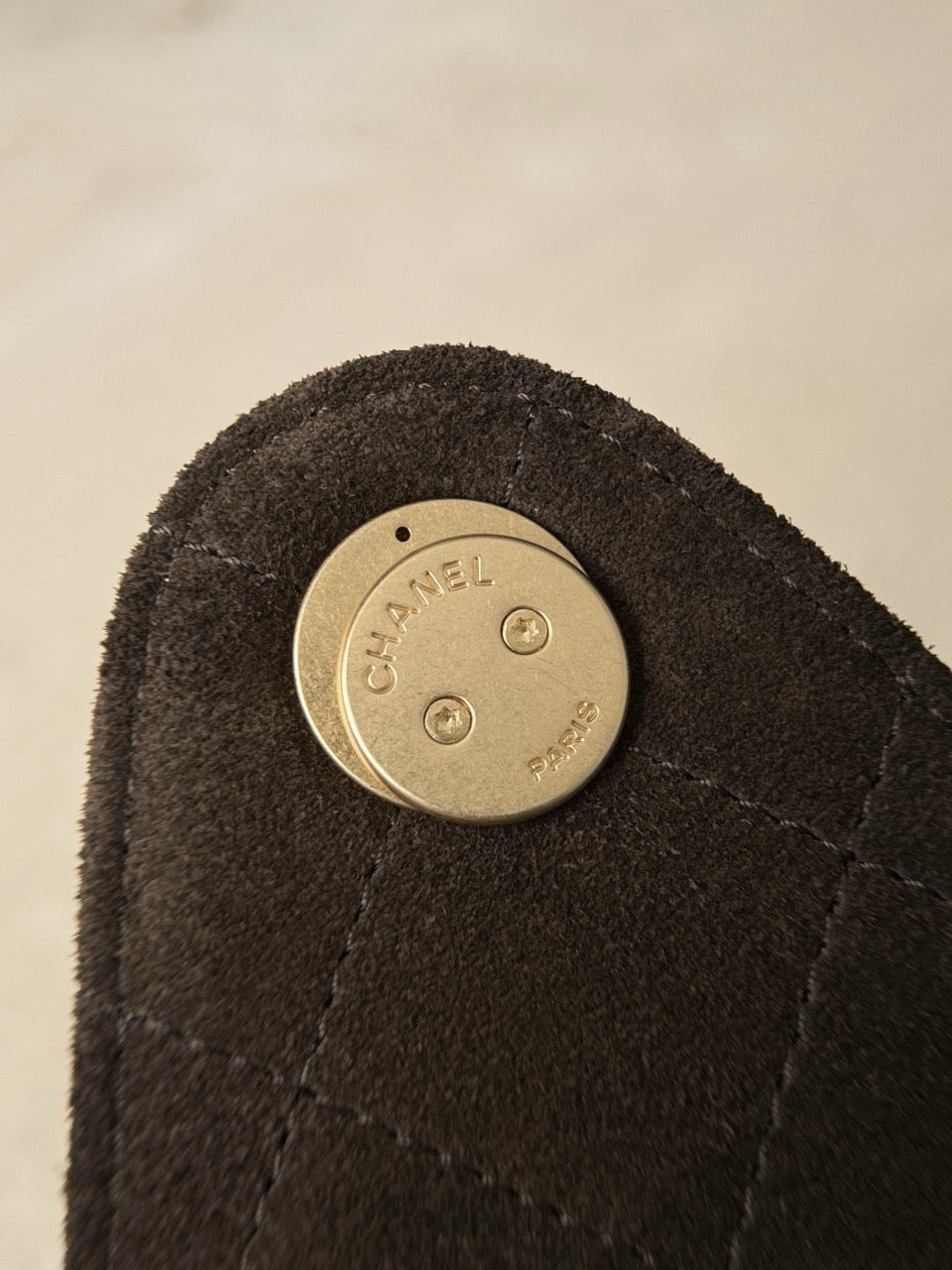 샤넬 / 25k 호보 스웨이드 25 스몰 백