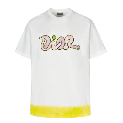 디올 / DIOR AND KAWS 티셔츠, 캐주얼 핏