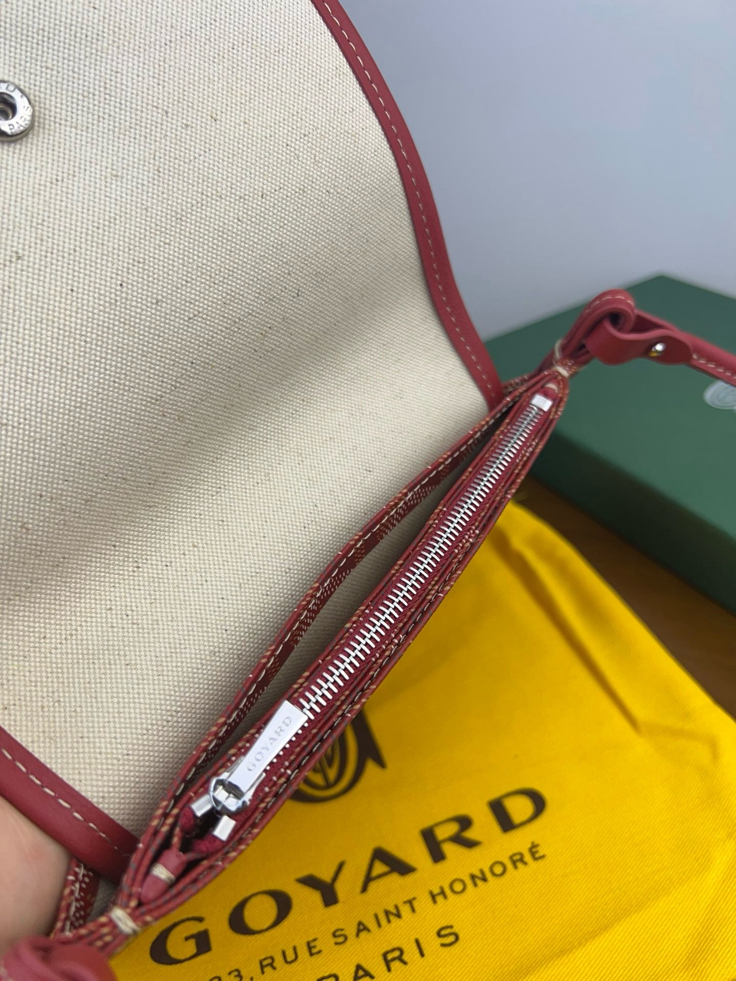 고야드 / 플뤼메 클러치 지갑