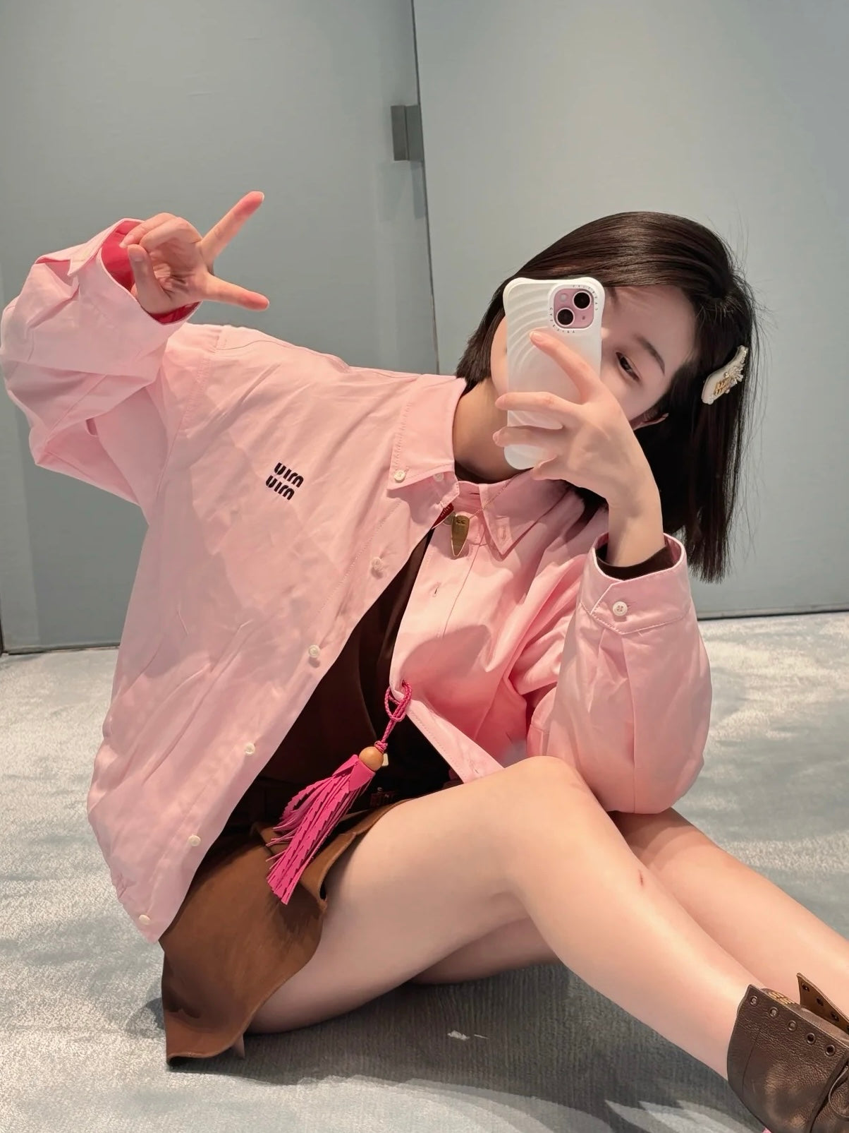 미우미우 / 라이너 자켓 루즈핏