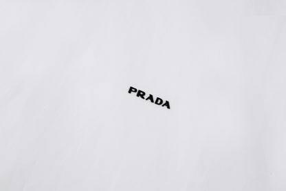 프라다 / 나일론 로고 클래식 셔츠