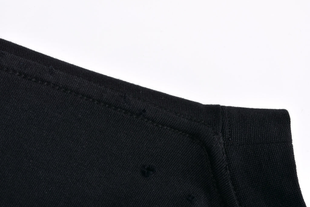 발렌시아가 / 엠블렘 로고 쇼트 티셔츠