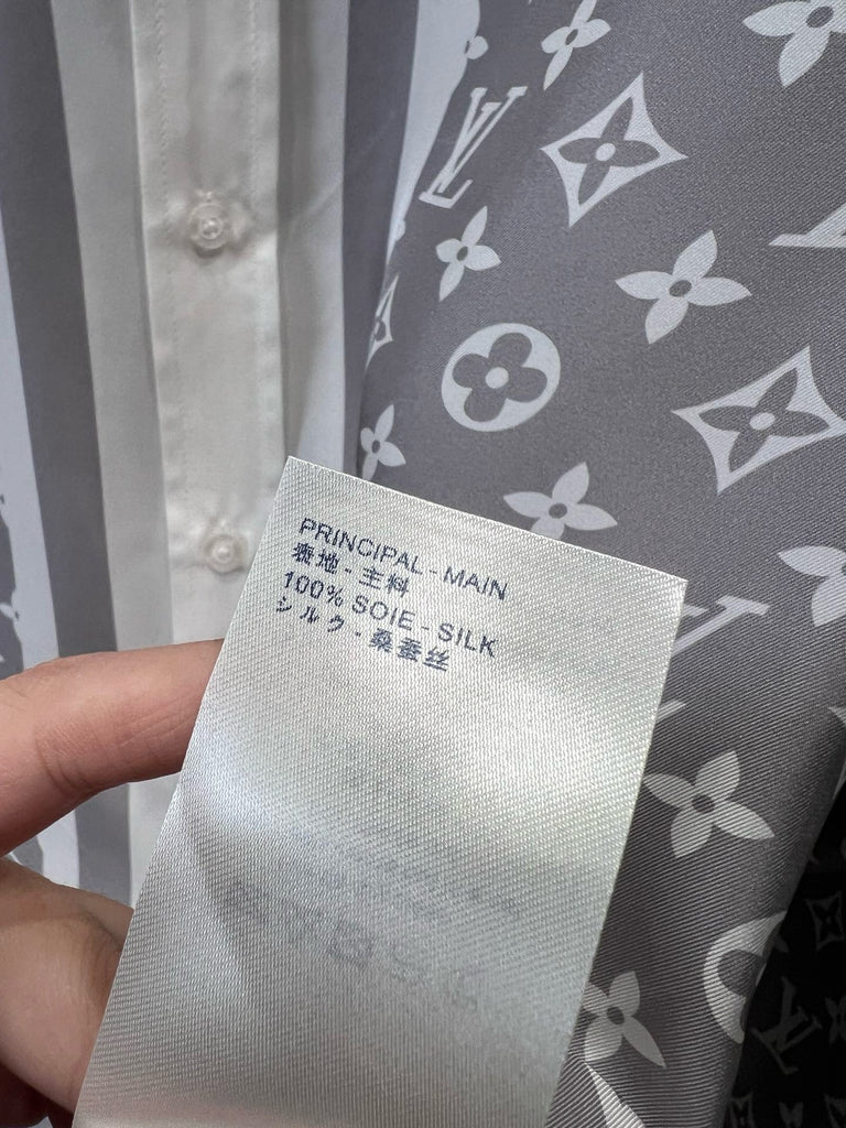 루이비통 / 모노그램 실크 블라우스