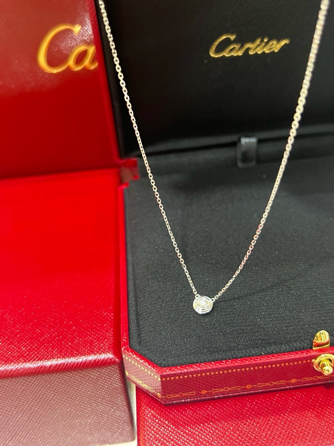 까르띠에 / 다무르 네크리스 18K