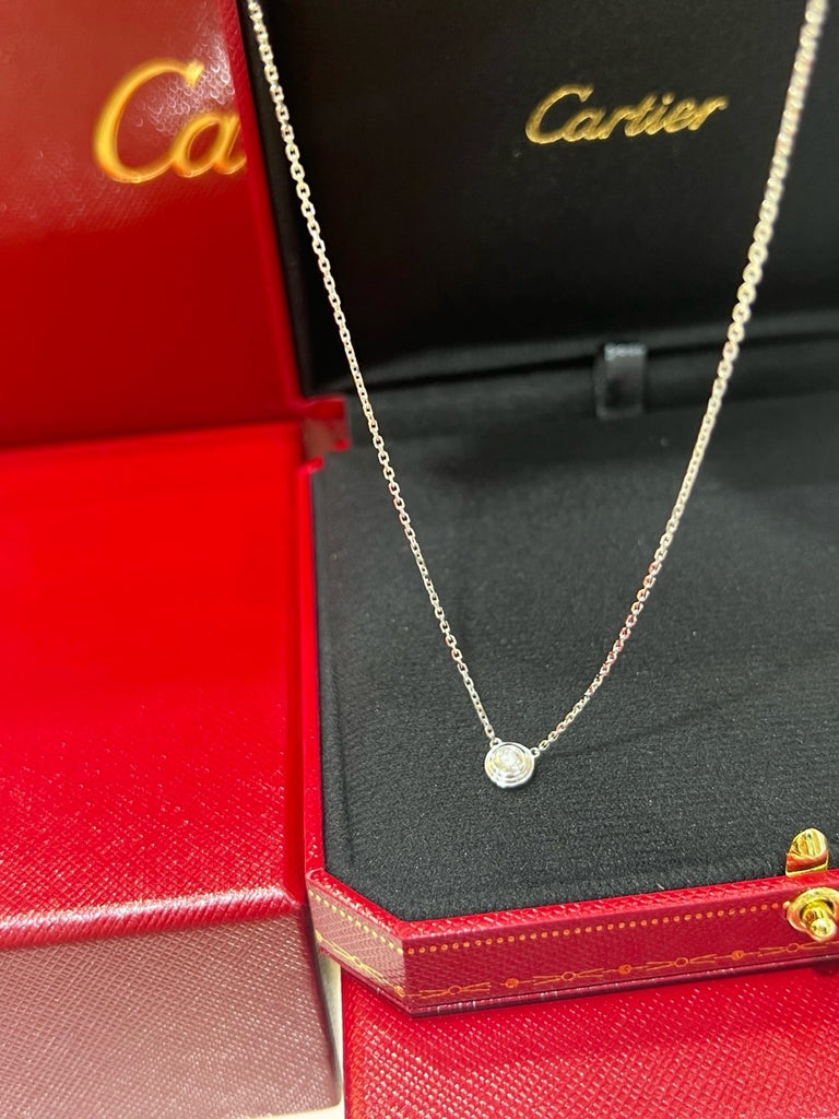 까르띠에 / 다무르 네크리스 18K