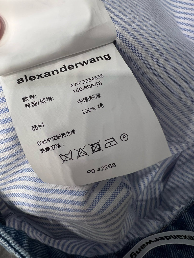 알렉산더왕 / 미들 라인 데님 쇼츠