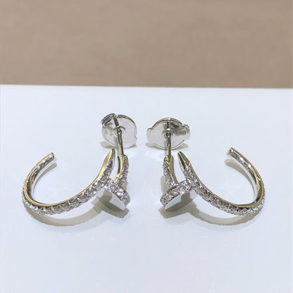 까르띠에 / 저스트 앵 끌루 후프 이어링 18K