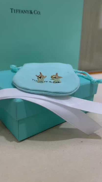 티파니앤코 / 스타피쉬 이어링 18K