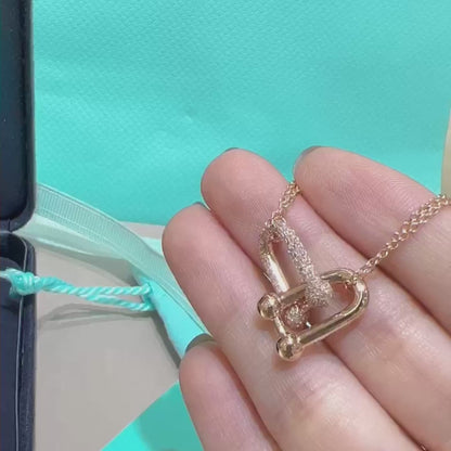 티파니앤코 / 하드웨어 네크리스 18K