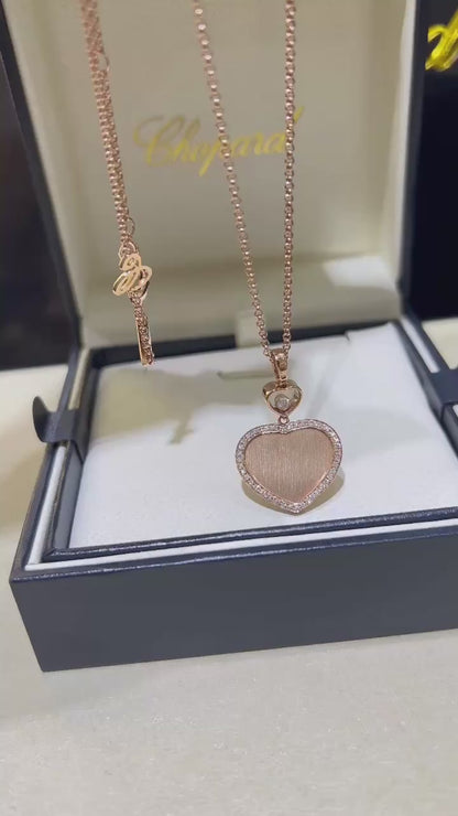 쇼파드 / 해피 하트 네크리스 18K